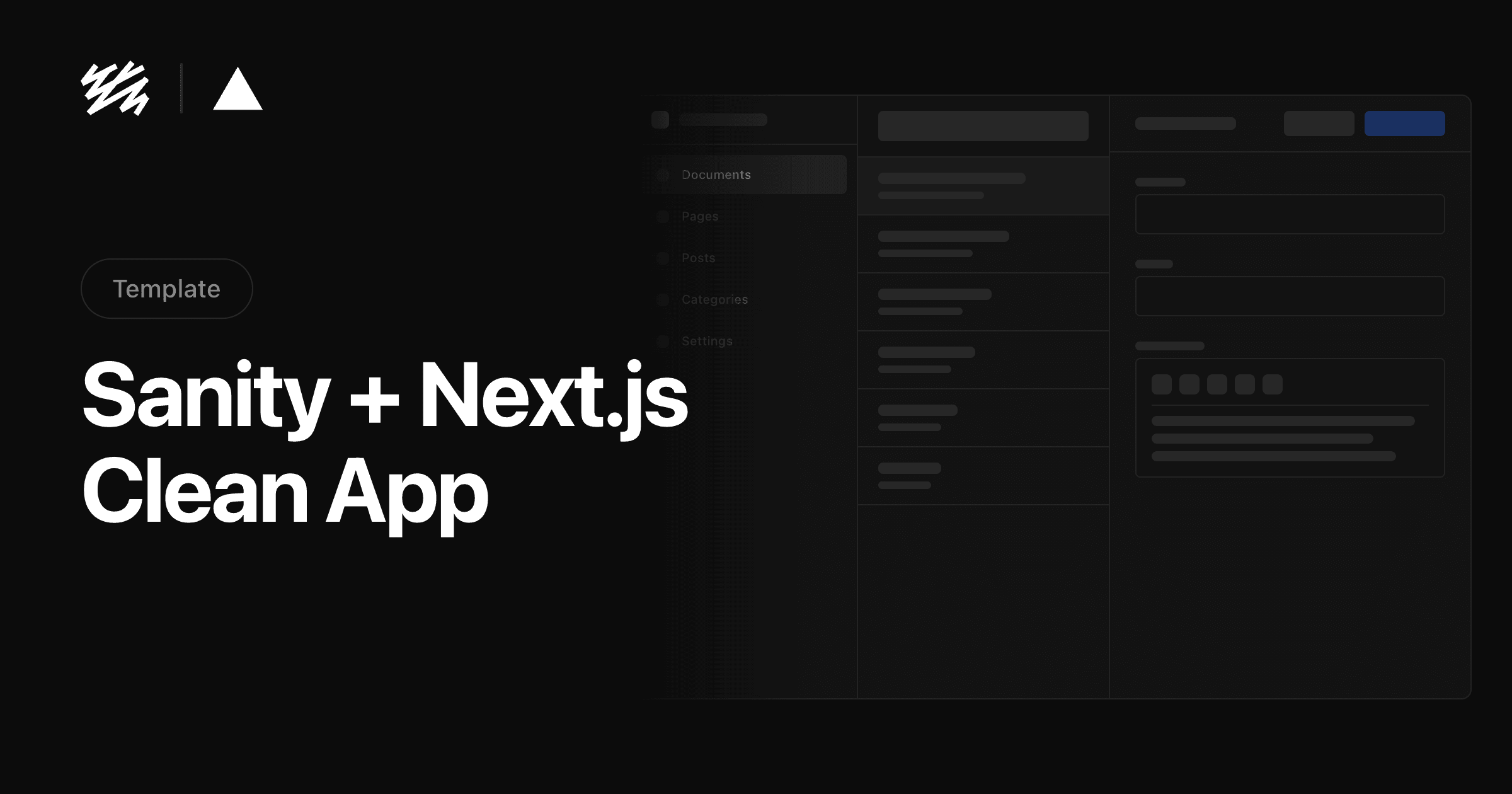 Contentful thumbnail for Sanity + Next.js Clean App